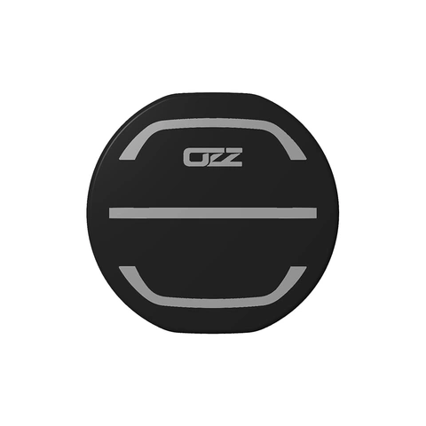 OZZ XR2 P7" Deksel (sort) Sort beskyttelsesdeksel