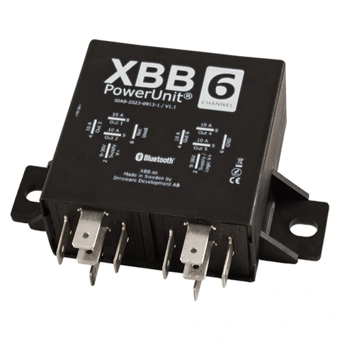 XBB Powerunit 6 Ekstra relé, 6 utganger