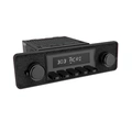 RetroSound DAB+ RetroRadio - Sort 60-80'talls Veteranbiler