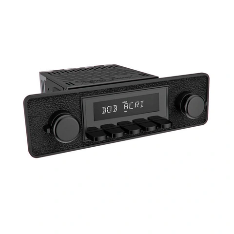 RetroSound DAB+ RetroRadio - Sort 60-80'talls Veteranbiler