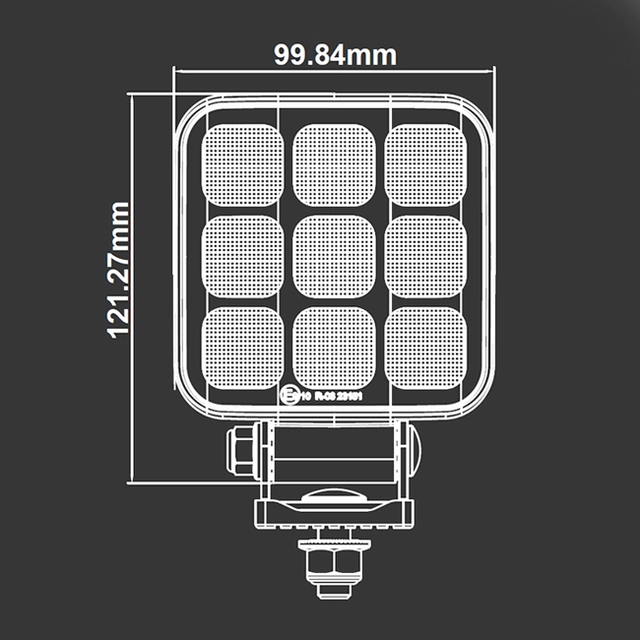 Lightstorm LED arbeidslys Osram LED, 6591 lumen, 48W 