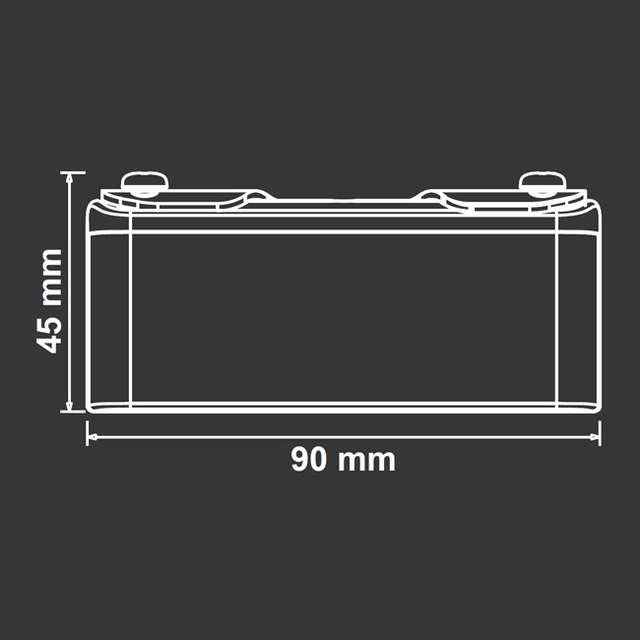 Lightstorm mini LED varsel & arbeidslys Osram LED, 1160 lumen, 16,5W 