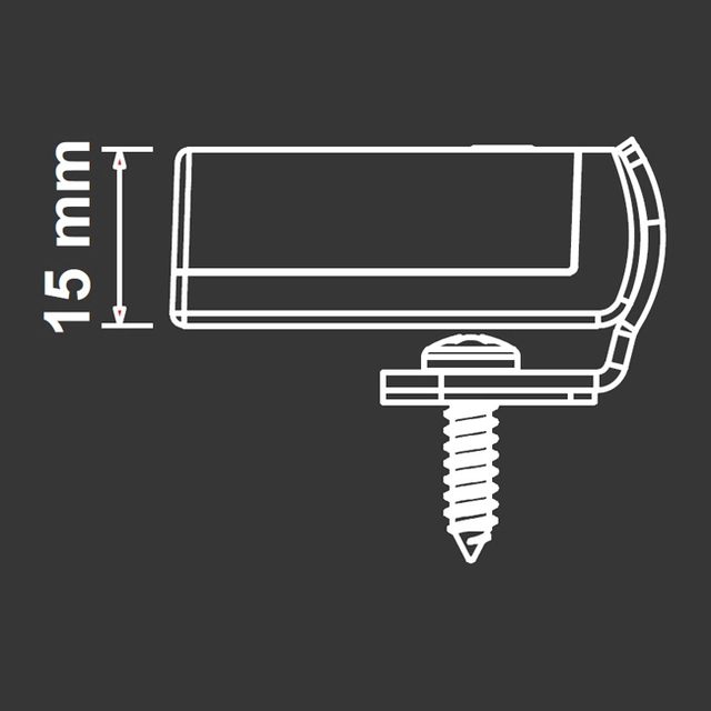 Lightstorm mini LED varsel & arbeidslys Osram LED, 1160 lumen, 16,5W 