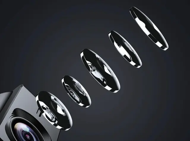 ConnectED Dashboardkamera 1-kanals, 2K, GPS, WIFI, 32GB 