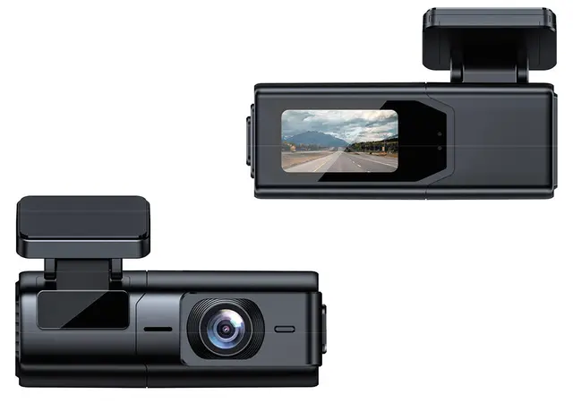 ConnectED Dashboardkamera 1-kanals, 2K, GPS, WIFI, 32GB 