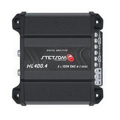 Stetsom HL400.4-2 4-kanals forsterker 4x105W RMS, 2 Ohm, SPL
