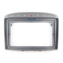 ConnectED Monteringsramme for 9" spiller 308 (2008-2013) / RCZ (2011-2015) Sølv