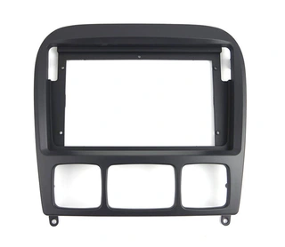Monteringsramme for 9" spiller MB S-klasse (1999-2005)  Sort