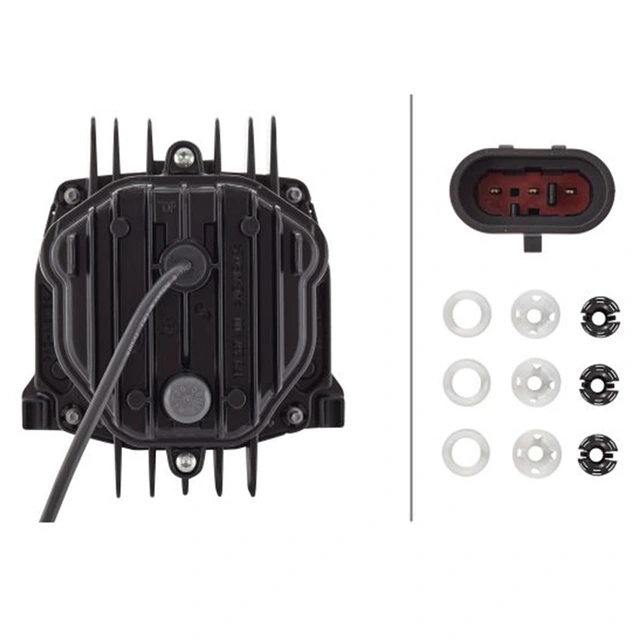 Hella Lyskaster 90mm Bi-LED 90mm Performance Bi-LED, 12/24V, ECE 