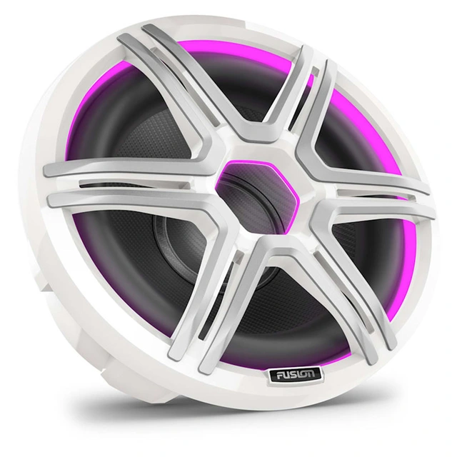 Fusion Apollo™ subwoofer 12", Apollo-serien, CRGBW, Hvit grill 