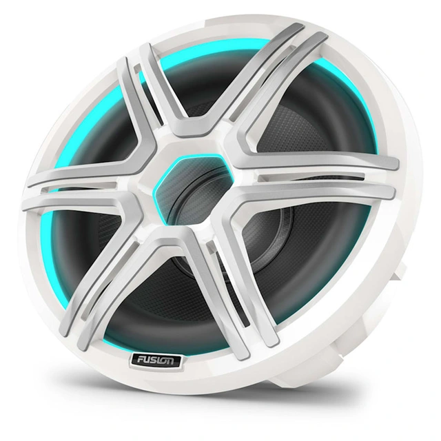 Fusion Apollo™ subwoofer 12", Apollo-serien, CRGBW, Hvit grill 