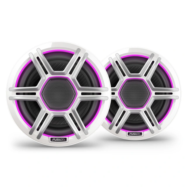 Fusion Apollo™ høyttalerpar 6,5", Apollo-serien, CRGBW, Hvit grill 