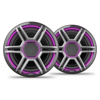 Fusion Apollo™ høyttalerpar 7,7", Apollo-serien, CRGBW, Grå grill