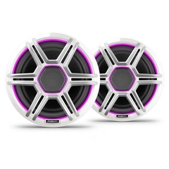 Fusion Apollo™ høyttalerpar 7,7", Apollo-serien, CRGBW, Hvit grill