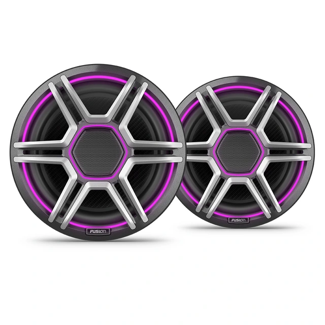 Fusion Apollo™ høyttalerpar 8,8", Apollo-serien, CRGBW, Grå grill 