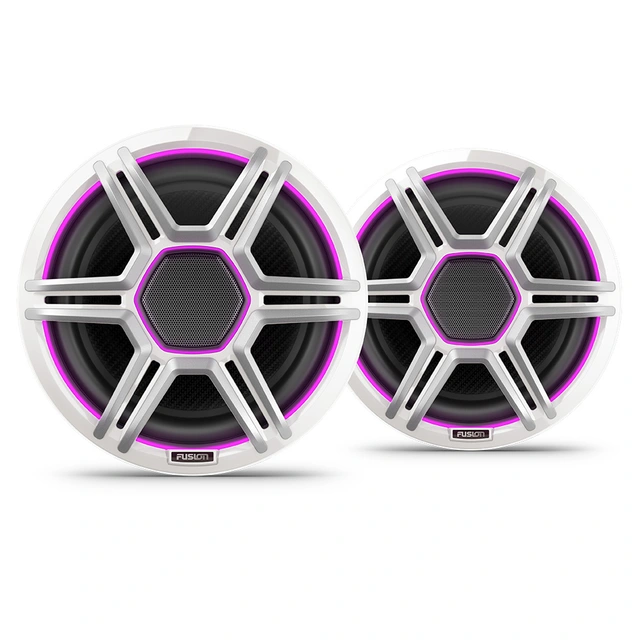 Fusion Apollo™ høyttalerpar 8,8", Apollo-serien, CRGBW, Hvit grill 