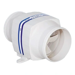 TMC Inline vifte 4", 105mm, 12V, 10A, 6500l/min
