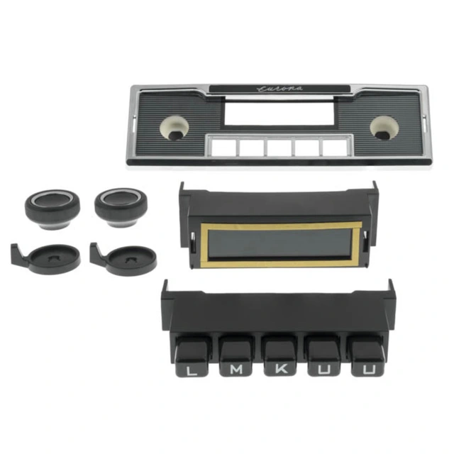 RetroSound Europa DAB+ RetroRadio Europeiske 70-80'talls bilmodeller 