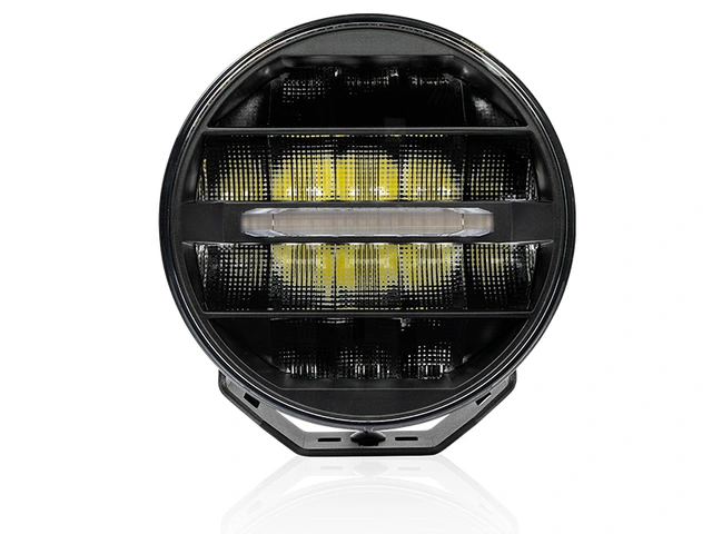 Optibeam Elites 9 LED fjernlys 9", 11320 lumen, 169W, Posisjonslys 