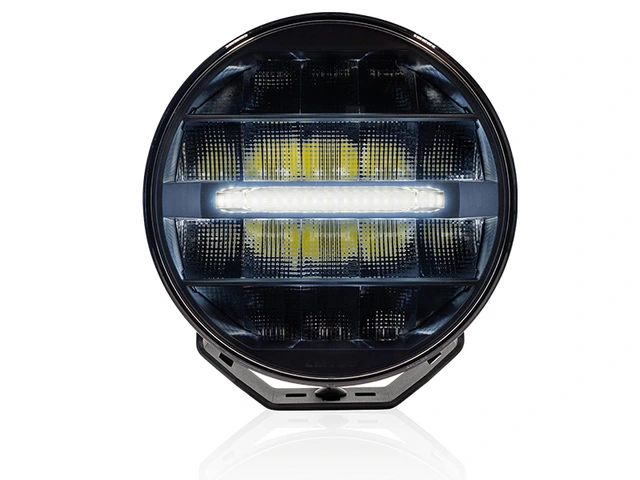 Optibeam Elites 9 LED fjernlys 9", 11320 lumen, 169W, Posisjonslys 