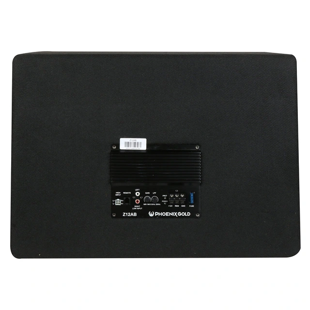 Phoenix Gold Z12AB aktiv subwoofer 12" Aktiv subwoofer, bassremote 