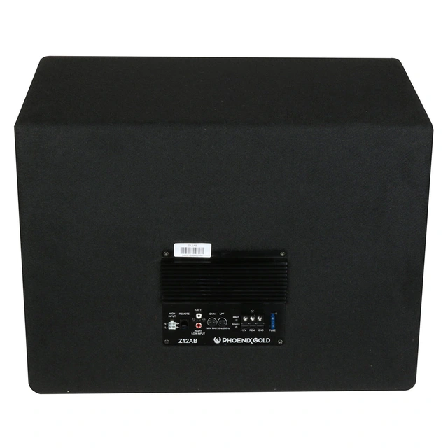 Phoenix Gold Z12AB aktiv subwoofer 12" Aktiv subwoofer, bassremote 