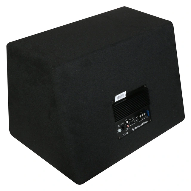 Phoenix Gold Z12AB aktiv subwoofer 12" Aktiv subwoofer, bassremote 