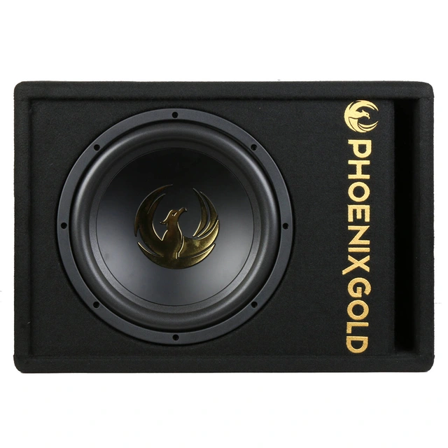 Phoenix Gold Z12AB aktiv subwoofer 12" Aktiv subwoofer, bassremote 