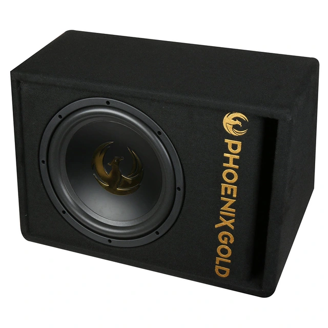 Phoenix Gold Z12AB aktiv subwoofer 12" Aktiv subwoofer, bassremote 
