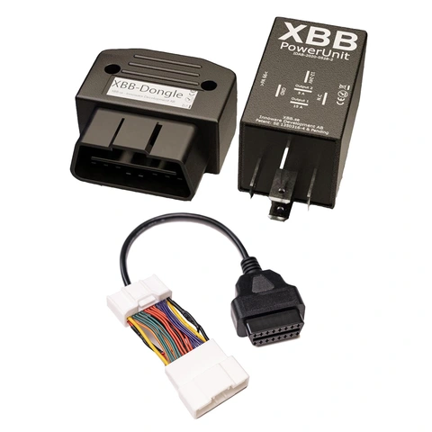XBB OBD2 Ekstralysadapter Fjernlyssignal, Tesla Model 3 &amp; Y