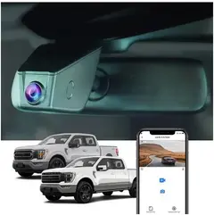 FITCAMX Integrert Plug &amp; Play 4K Dashcam Ford F-serie (2021-->)