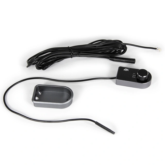 ESX LCD fjernkontroll 5m tilkoblingskabel og monteringshus 