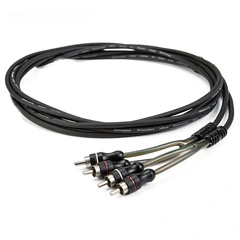 Gladen Eco RCA signalkabel 6,5 Meter, Trippelskjermet, OFC