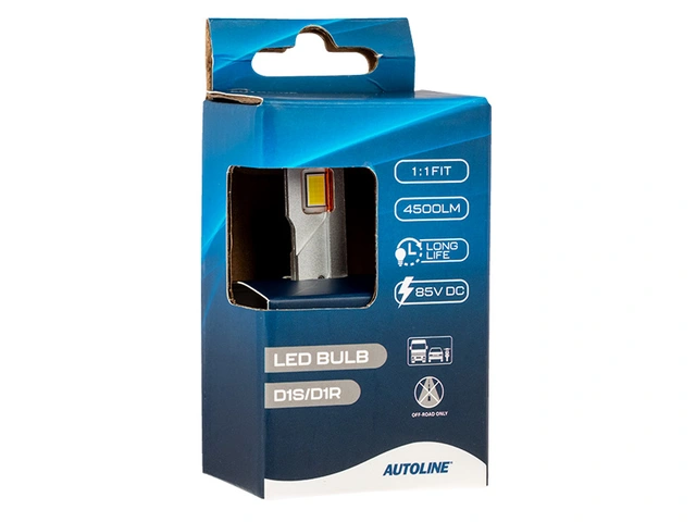 AUTOLINE Direct Fit LED D1S/D1R 85V, 4500 Lumen, Pris per stk 