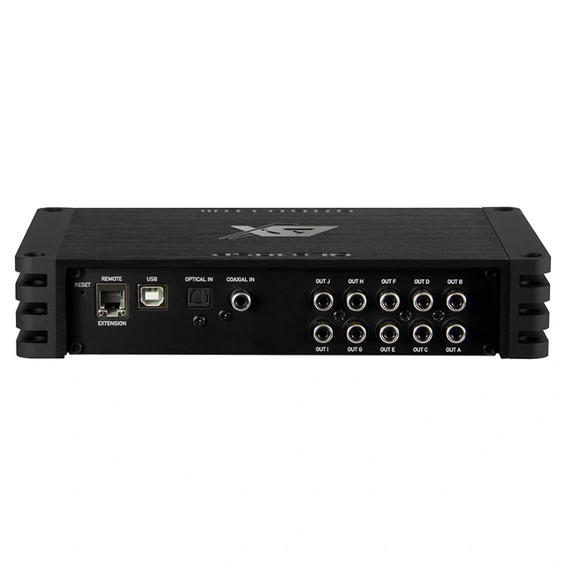 ESX QL810SP DSP Prosessor 10-kanals DSP, 8 høy/lavnivå, bluetooth 