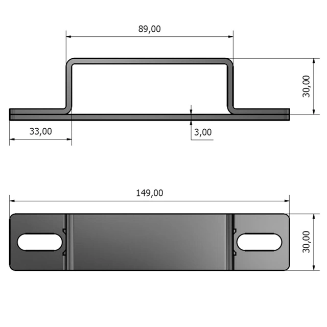Thule Wingbar fester for varsellysbjelke Feste til Thule takstativ, Pris per par 