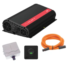 DEFA PowerSystems Inverterpakke 1200W 12V -> 230V, ren sinus, dobbel stikk
