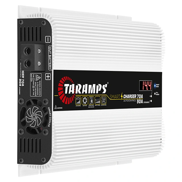 Taramps SmartCharger 70A strømforsyning 230V -> 12V , 70A strømforsyning. 