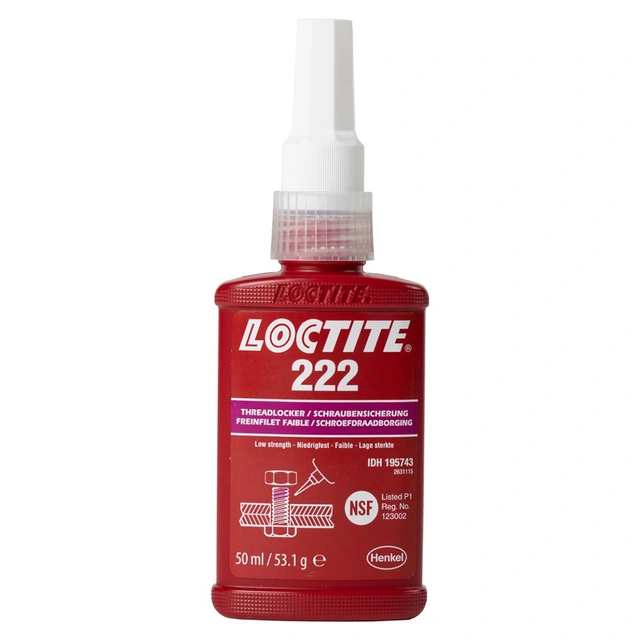 LOCTITE® 222 10ml gjengelås Lavstyrke gjengelås til skruer 