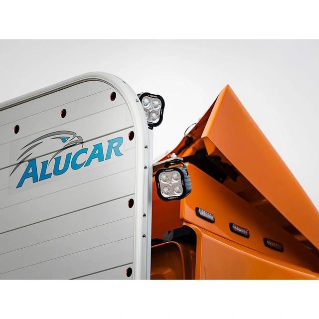 Lazer Utility 50 Red Tail Light 5000 lumen, 50W, med rødt posisjonslys 