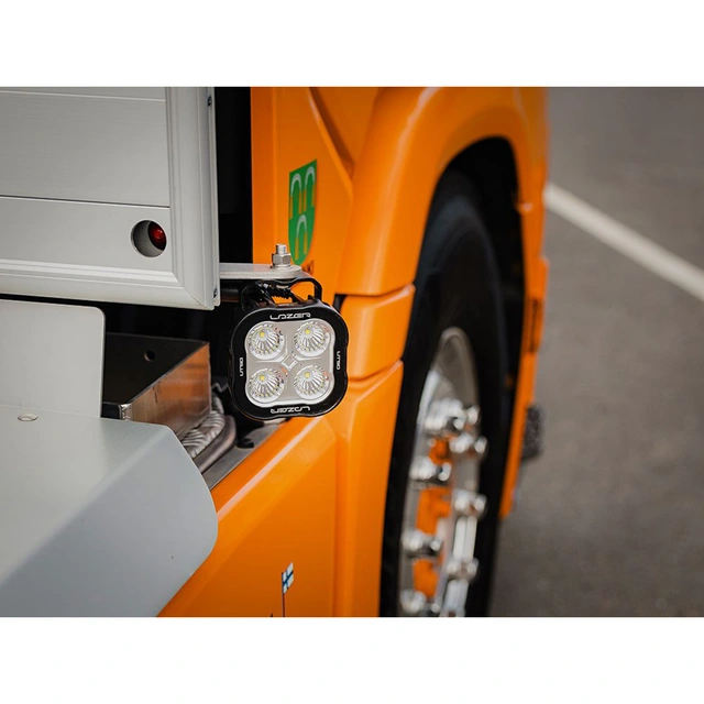 Lazer Utility 50 Red Tail Light 5000 lumen, 50W, med rødt posisjonslys 