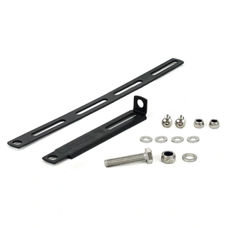 Lazer Glide støttestag - sort Rustfritt stål, 1stk, Glide