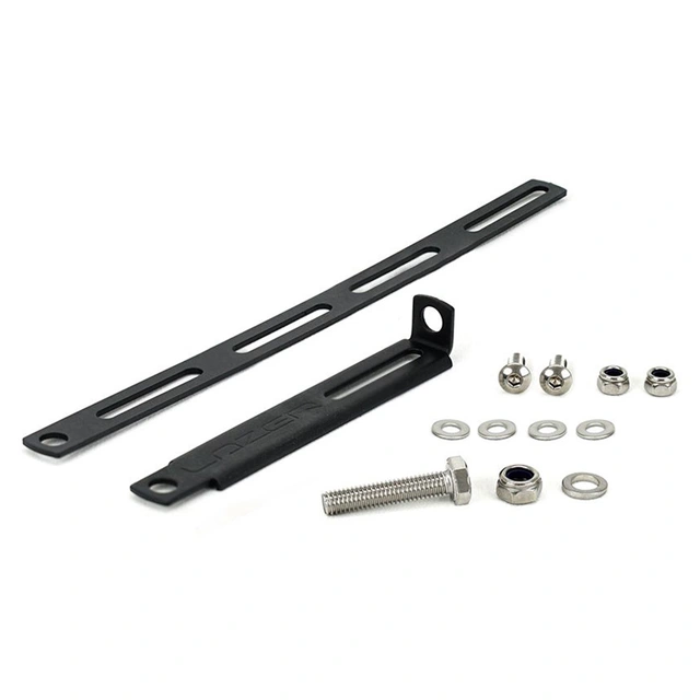 Lazer Glide støttestag - sort Rustfritt stål, 1stk, Glide 