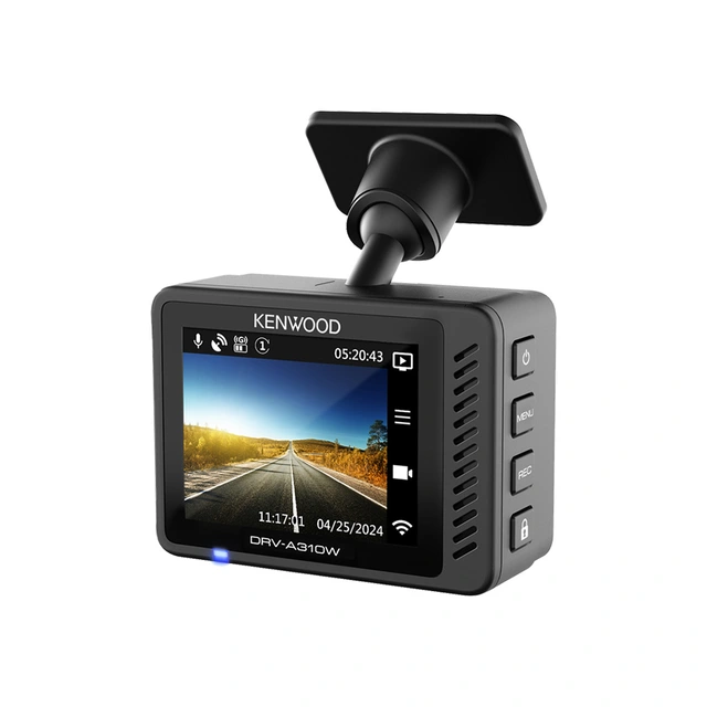 Kenwood DRVA310W dashcam Dashcam med 1K, WiFi, GPS 