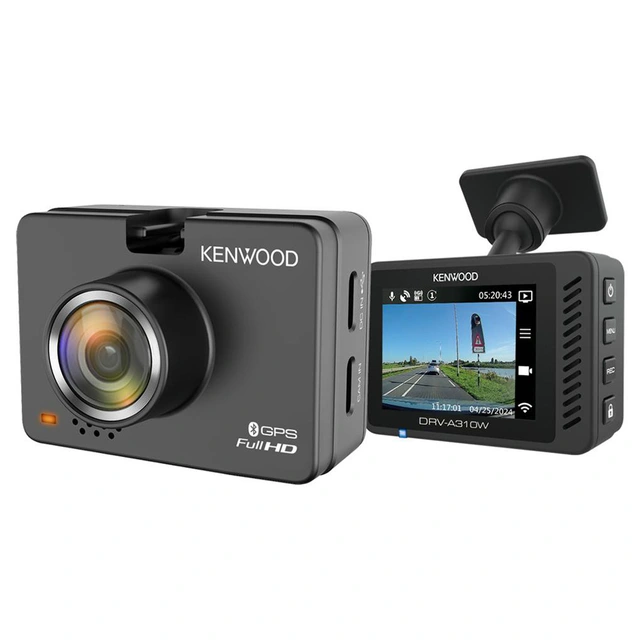 Kenwood DRVA310W dashcam Dashcam med 1K, WiFi, GPS 