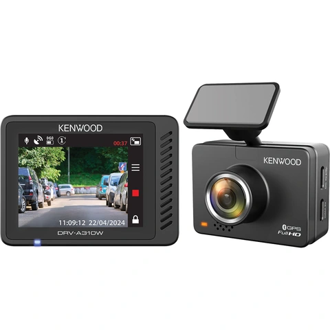 Kenwood DRVA310W dashcam Dashcam med 1K, WiFi, GPS