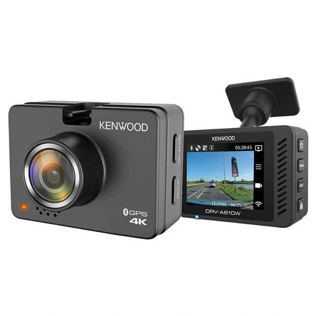 Kenwood DRVA610W dashcam Dashcam med 4K, WiFi, GPS 