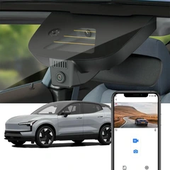 FITCAMX Integrert Plug &amp; Play 4K Dashcam Volvo EX30 (2024 ->)