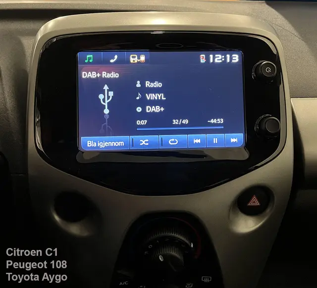 Dension DBU3DAB DAB+ adapter DAB via USB/iPod-tilkobling (DLS/Logo) 