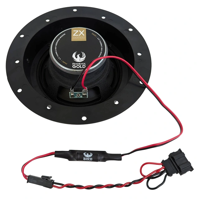Phoenix Gold ZDSKVW2 6,5" Høyttalersett Spesialtilpasset VW Caddy (2004-2015) 